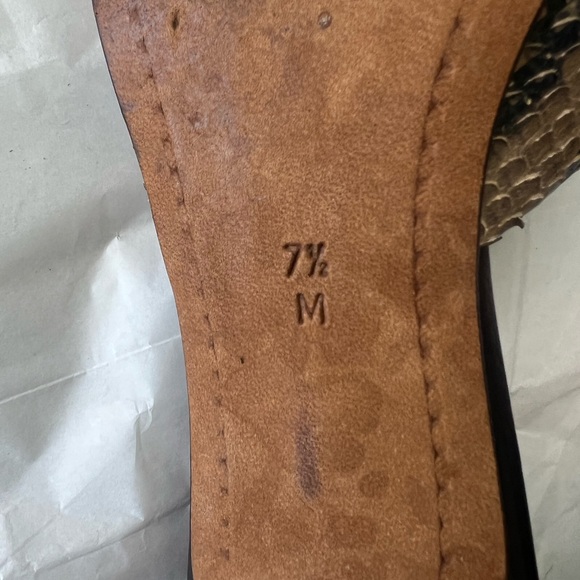 Donald J. Pliner Snake Skin Sandals - Picture 15 of 16